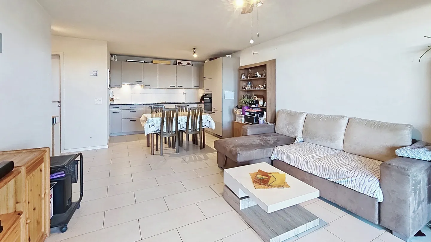 3.5-room apartment with covered terrace in Cottens / FR - Photo 5 of 13