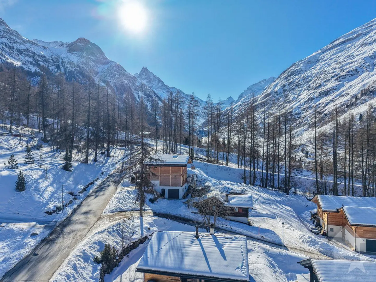Im Herzen des Val d'Anniviers, wunderschönes Chalet von hohem Standard - Foto 4 von 30