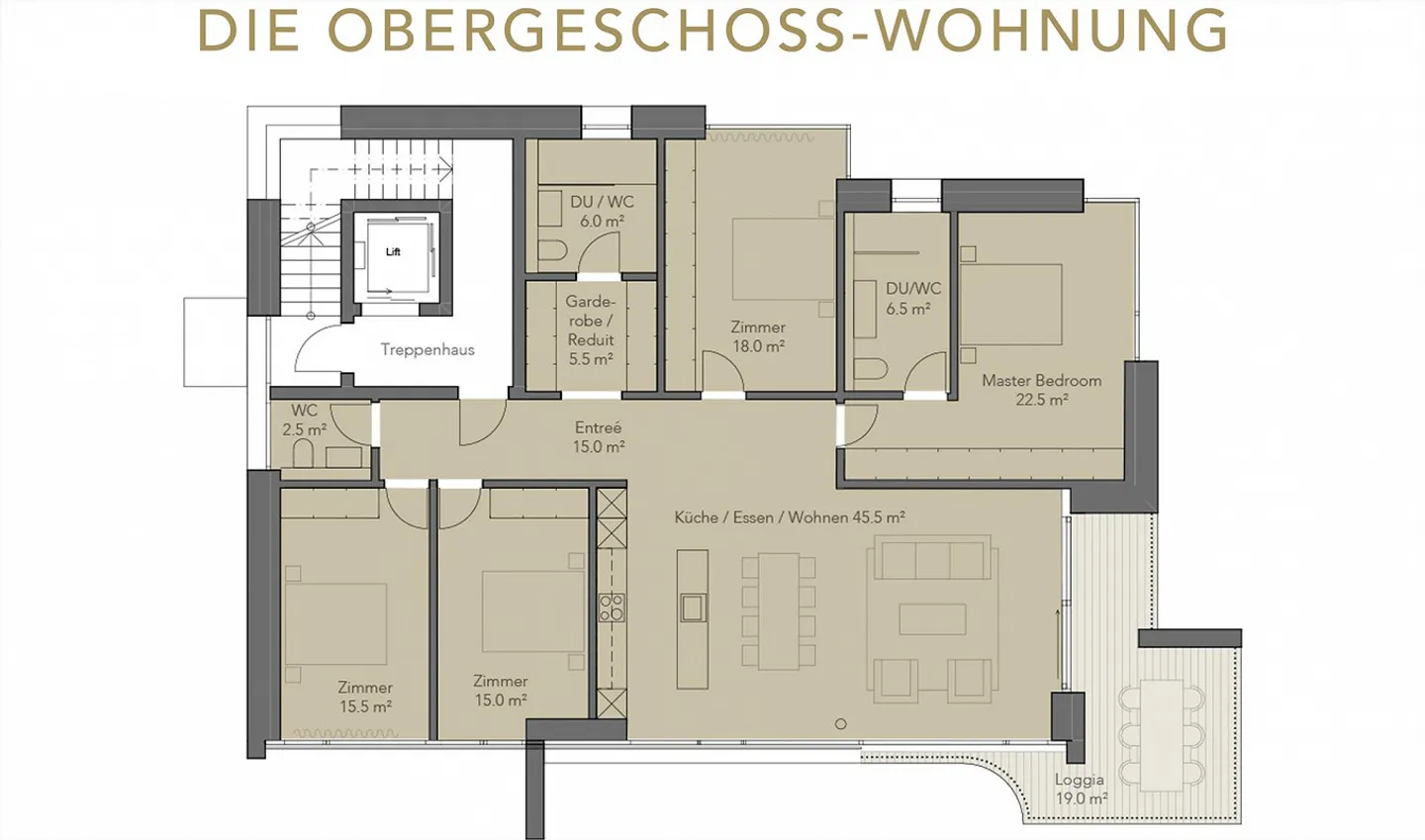 CASA MEZZA LUNA – Exklusives Wohnen im Herzen von Zollikon - Foto 10 von 10