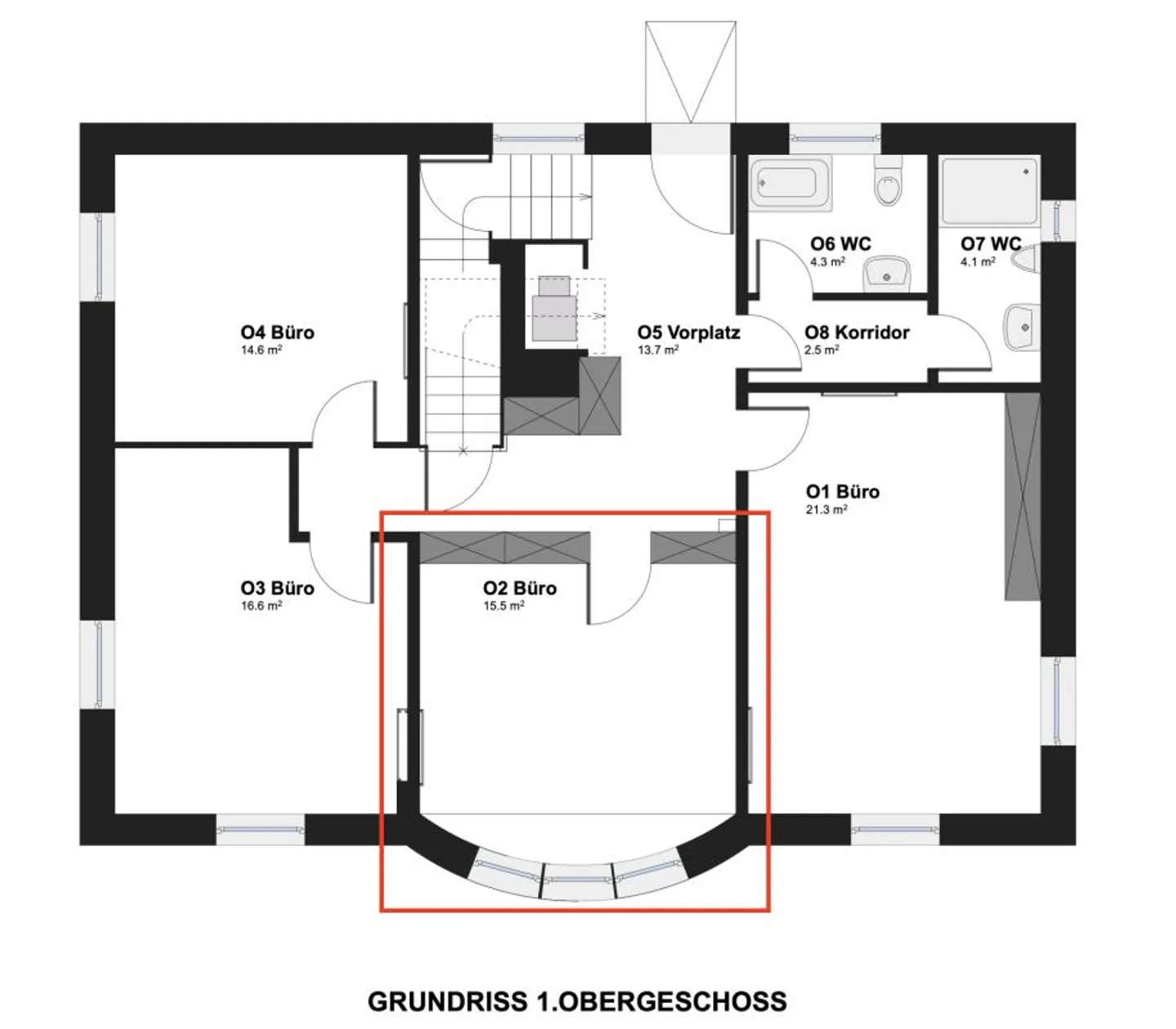 Espace de pratique et de bureau à Schaffhouse disponible immédiatement ou sur rendez-vous - Photo 4 sur 4