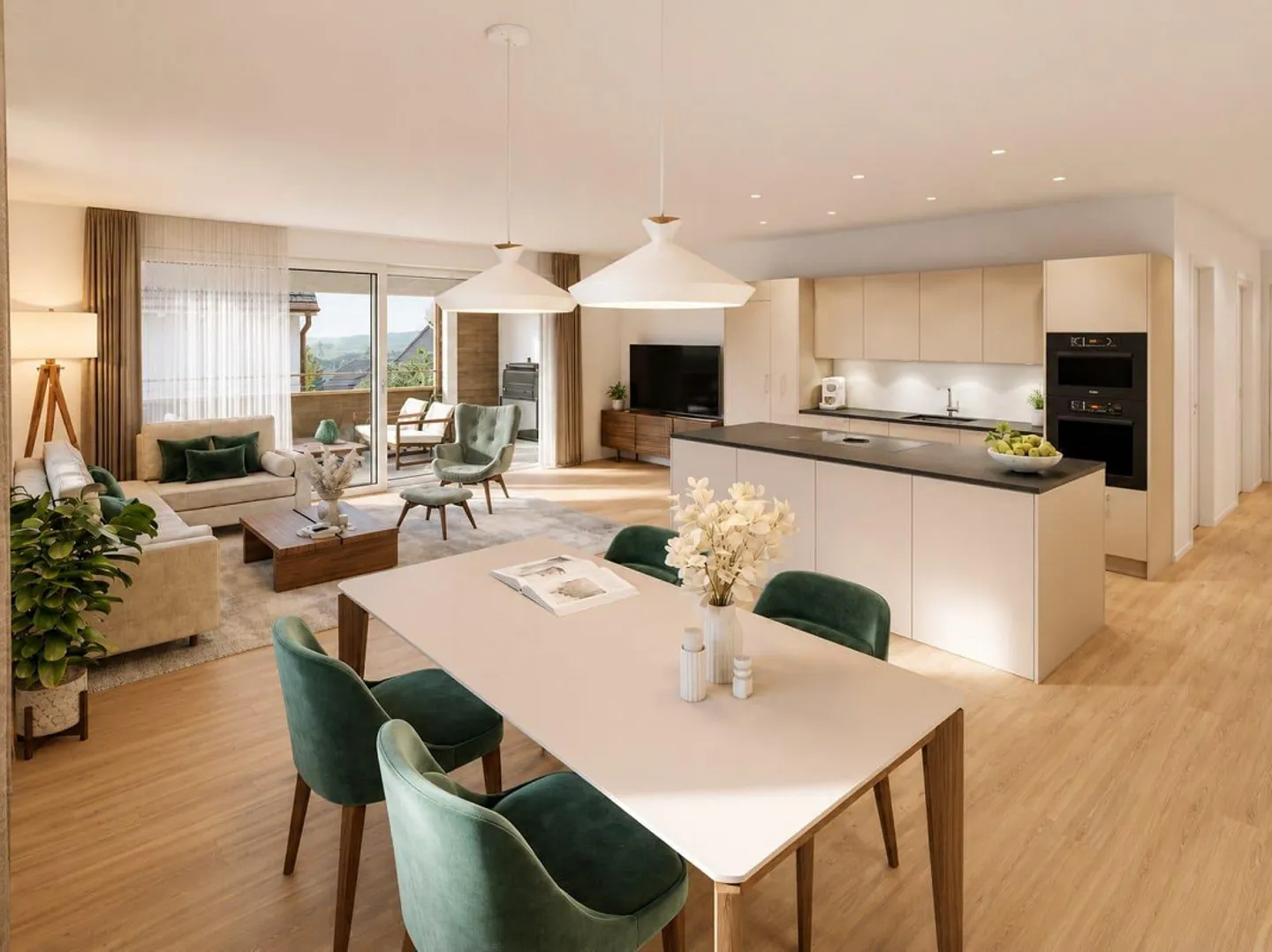 Moderne Maisonette mit Galerie - Foto 6 von 10