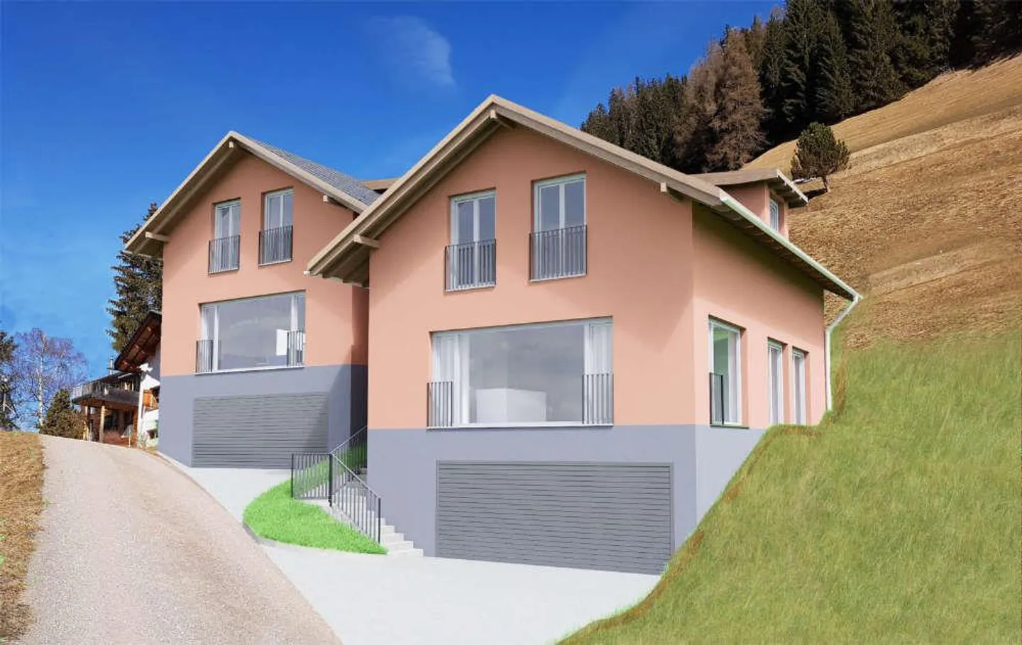 Maison individuelle neuve dans un bel emplacement avec vue - Photo 2 sur 11