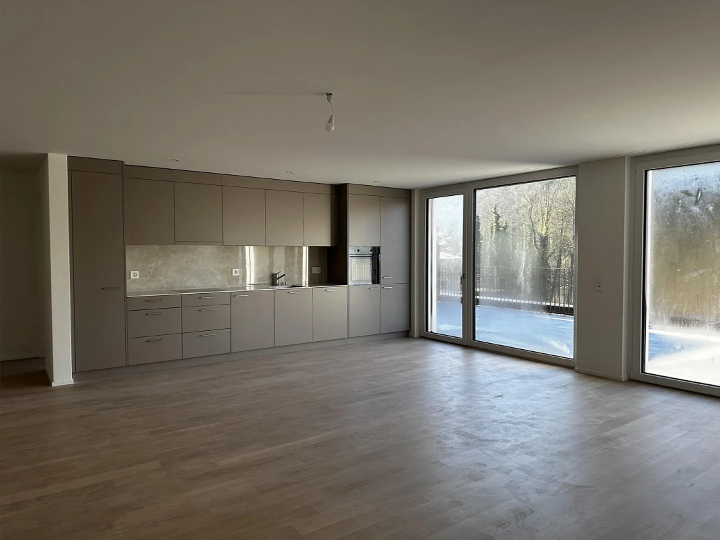Prima locazione - splendida attico di 5,5 stanze con grande terrazza e vista sul verde - Foto 3 di 13