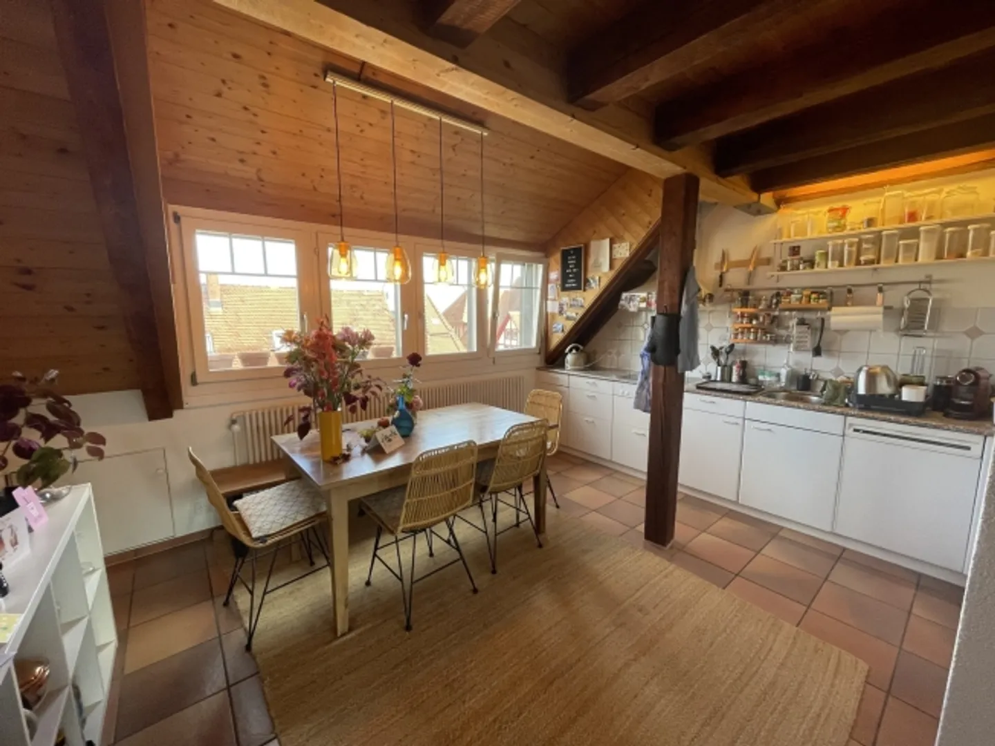 APPARTAMENTO MAISONETTE DI 3 CAMERE A ZURIGO - DISTRETTO 11 OERLIKON, ARREDATO, TEMPORANEO - Foto 6 di 10