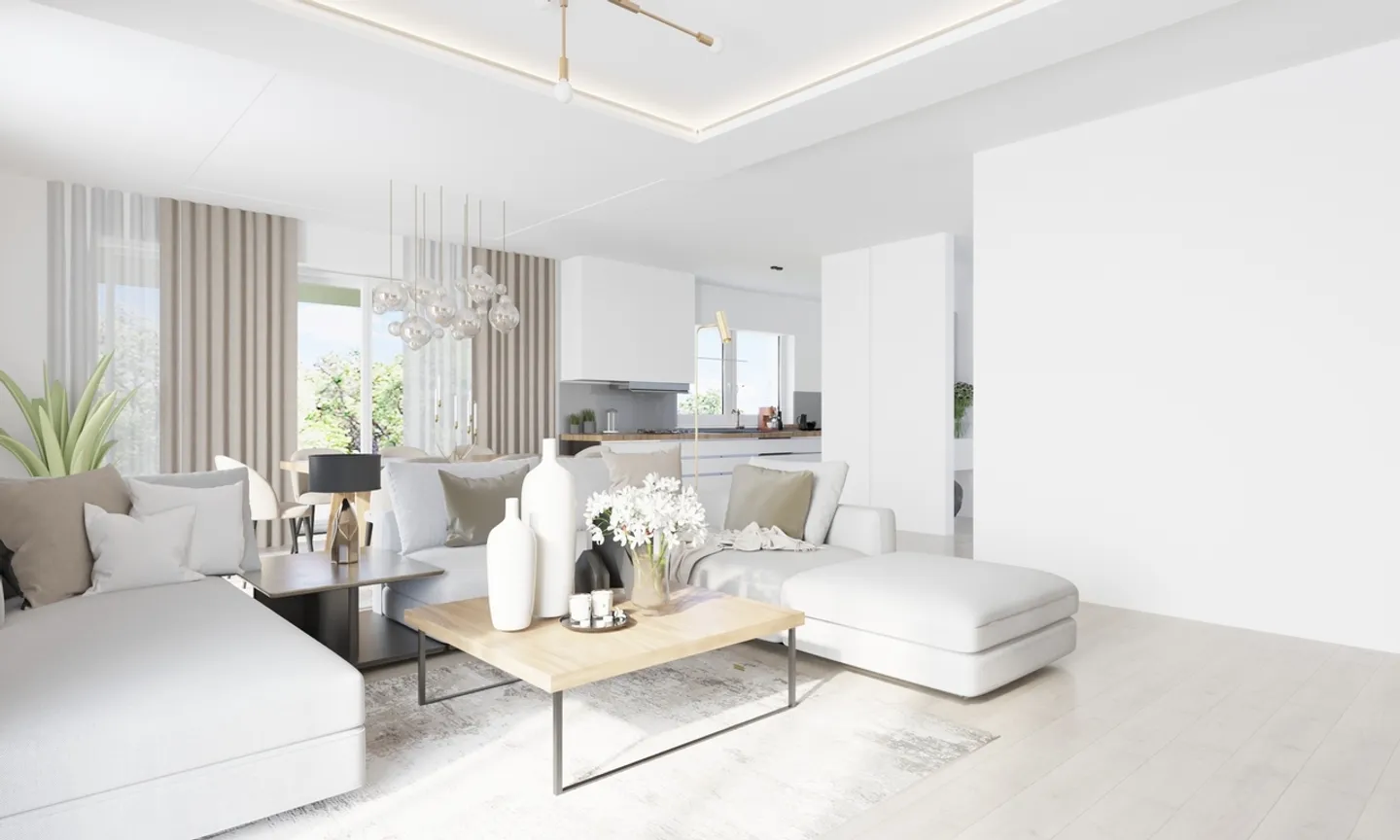 Modern new duplex house in Waltenschwil (Weissenbachstrasse 8) with flexible room design (5.5-7.5 rooms) and excellent condition - Photo 1 of 10