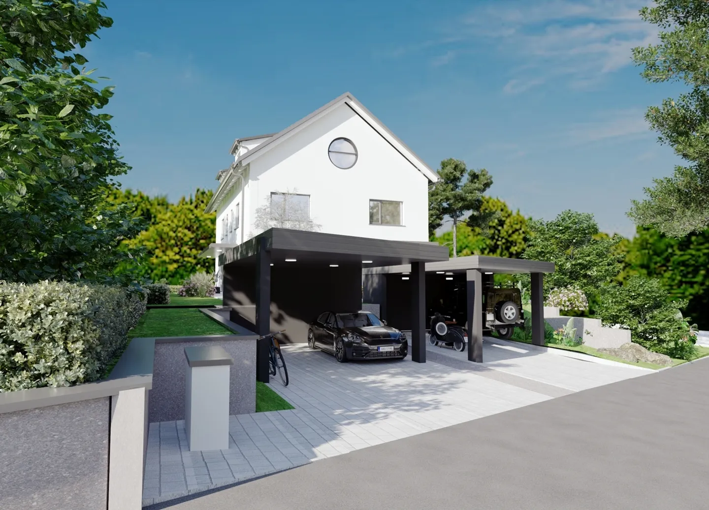Modern new duplex house in Waltenschwil (Weissenbachstrasse 8) with flexible room design (5.5-7.5 rooms) and excellent condition - Photo 7 of 10