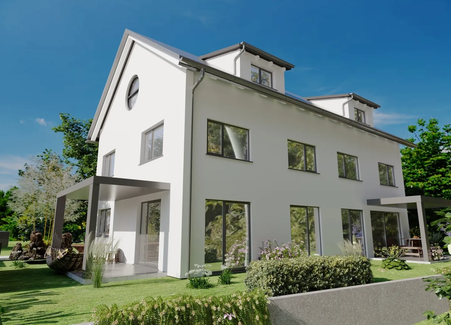Modern new duplex house in Waltenschwil (Weissenbachstrasse 8) with flexible room design (5.5-7.5 rooms) and excellent condition - Photo 9 of 10