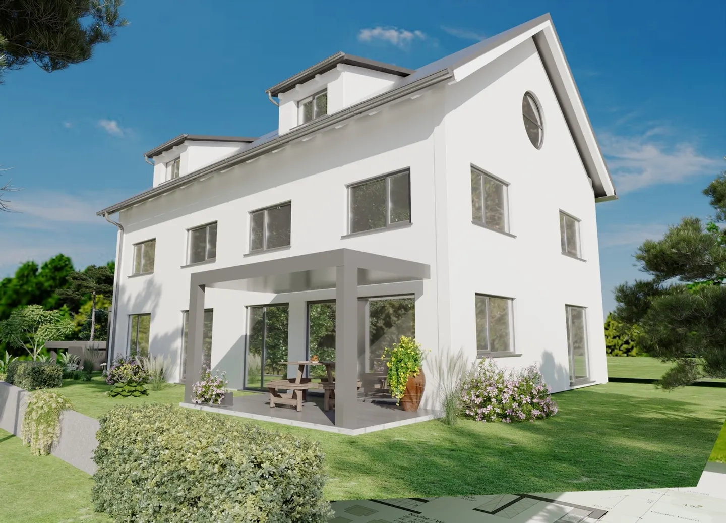Modern new duplex house in Waltenschwil (Weissenbachstrasse 8) with flexible room design (5.5-7.5 rooms) and excellent condition - Photo 8 of 10