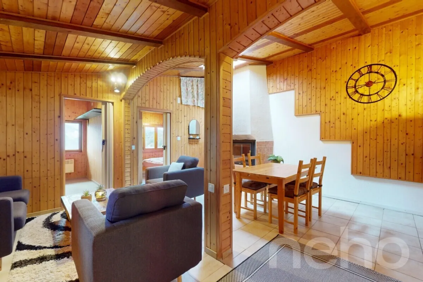 Charming semi-detached chalet with land and terrace - Photo 8 of 12