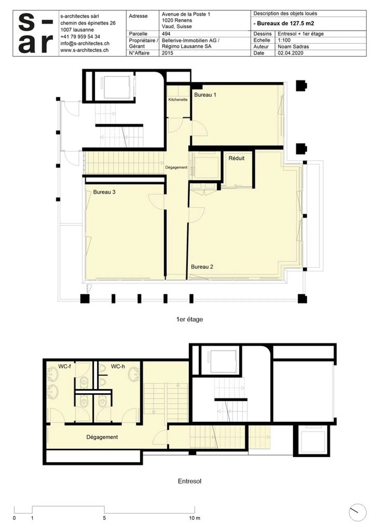 Offices ideally located in the city center of Renens - Photo 4 of 4