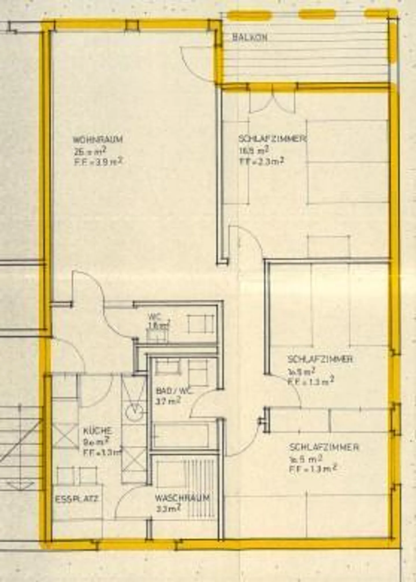 4.0 Zimmerwohnung in Netstal - Foto 2 von 7
