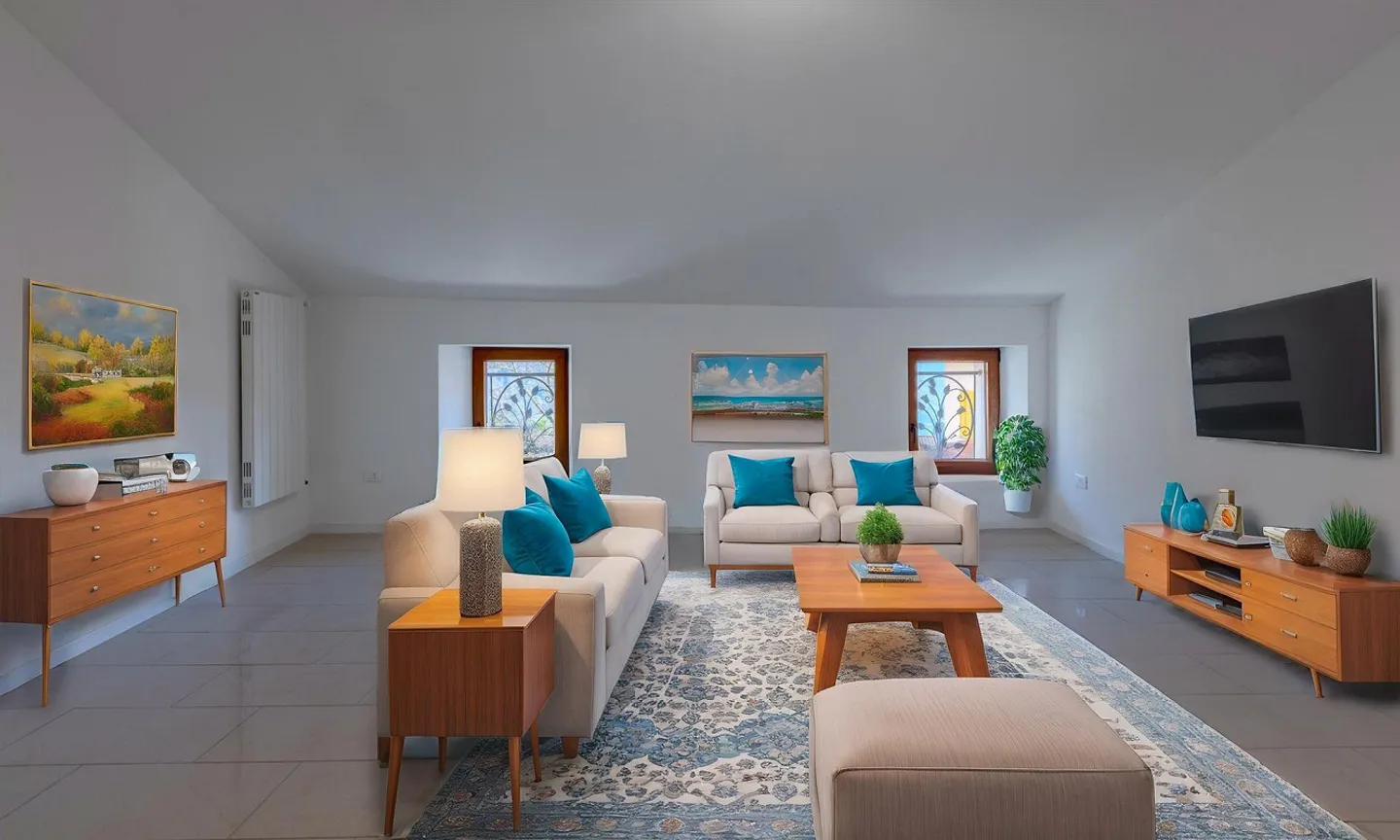 SPLENDID 4-ROOM APARTMENT RENOVATED ON THE TOP FLOOR IN SIGIRINO - Photo 5 of 9