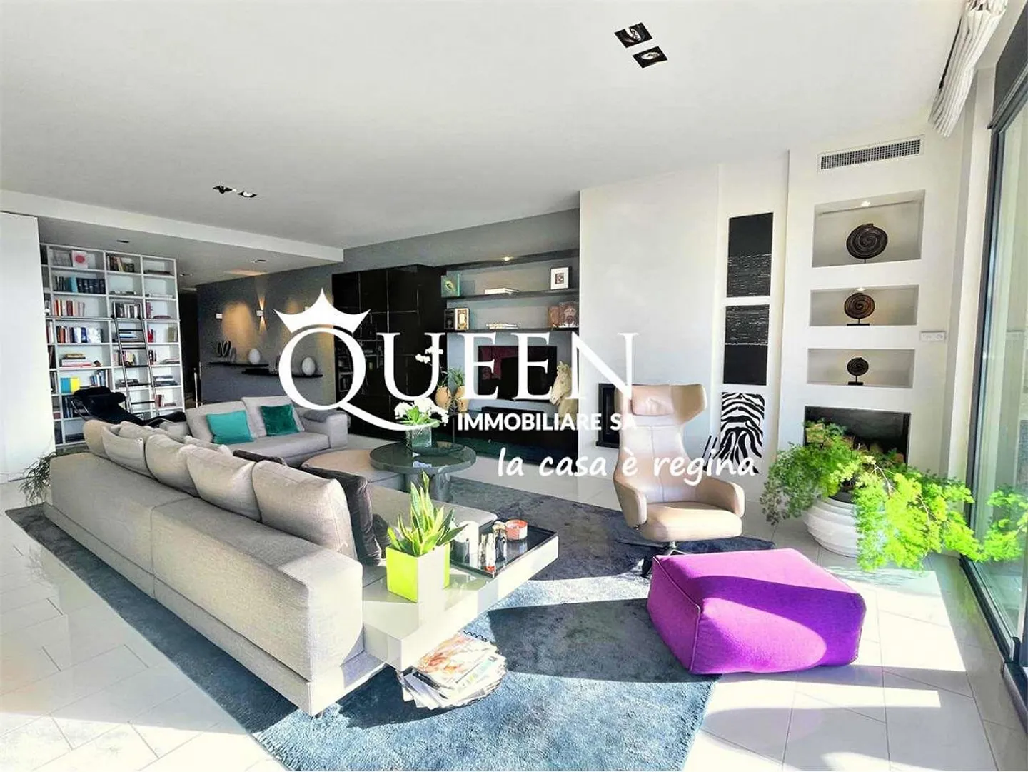 Aldesago: attico 5.5 locali, 320 mq., roof terrace, Jacuzzi, vista moz - Foto 4 di 13