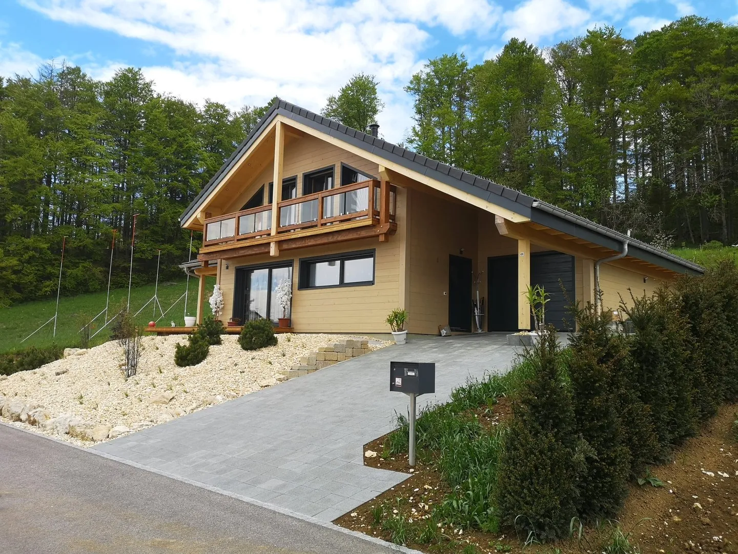 Modern house in solid timber, house on plot 1288 ready 01.04.2026 - Photo 7 of 10