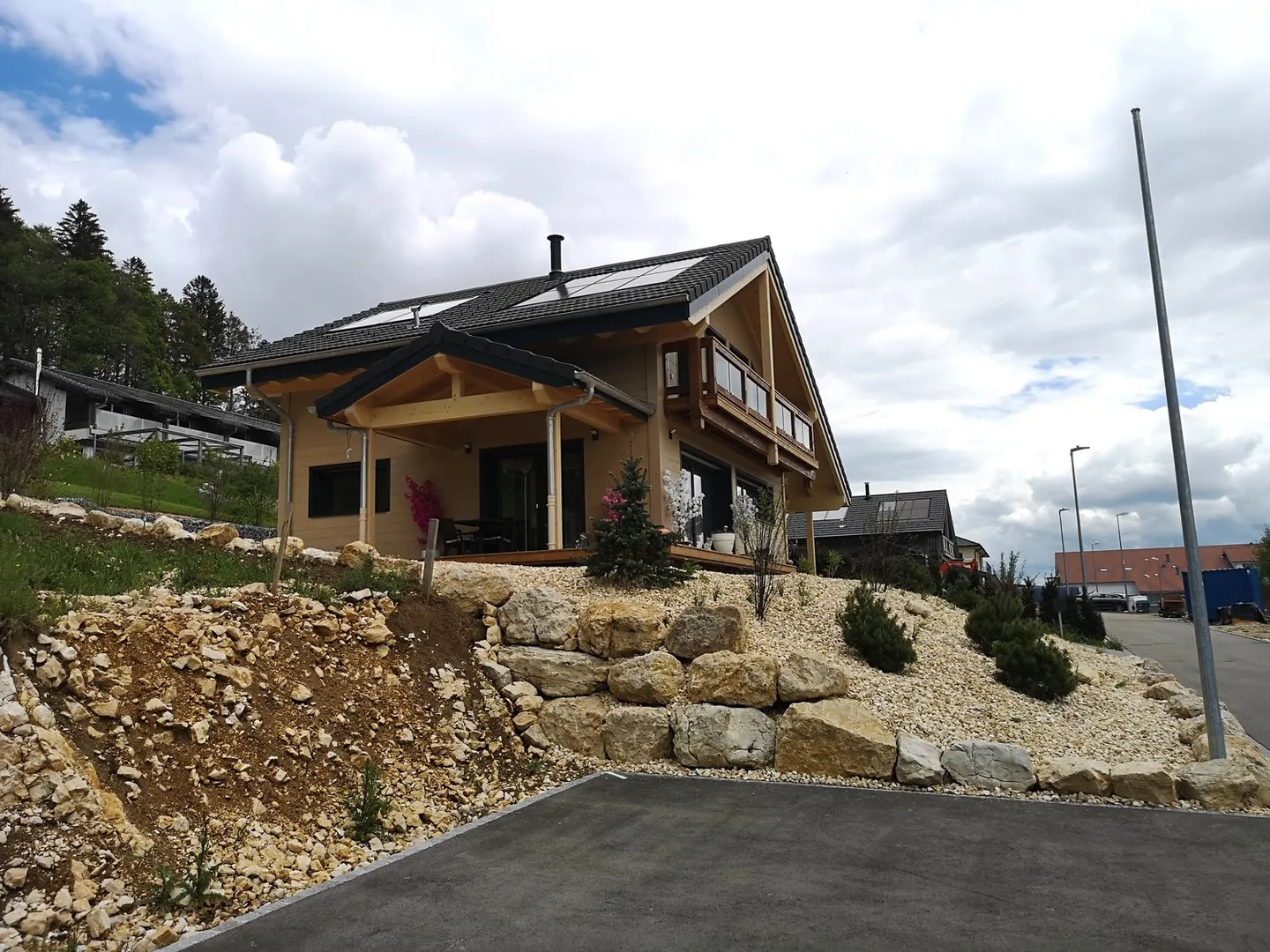 Modern house in solid timber, house on plot 1288 ready 01.04.2026 - Photo 8 of 10