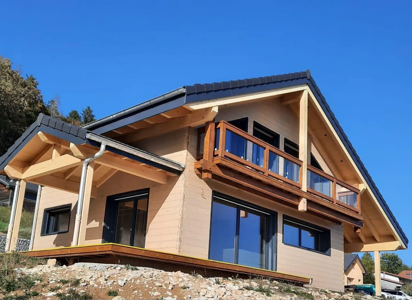 Modern house in solid timber, house on plot 1288 ready 01.04.2026 - Photo 10 of 10