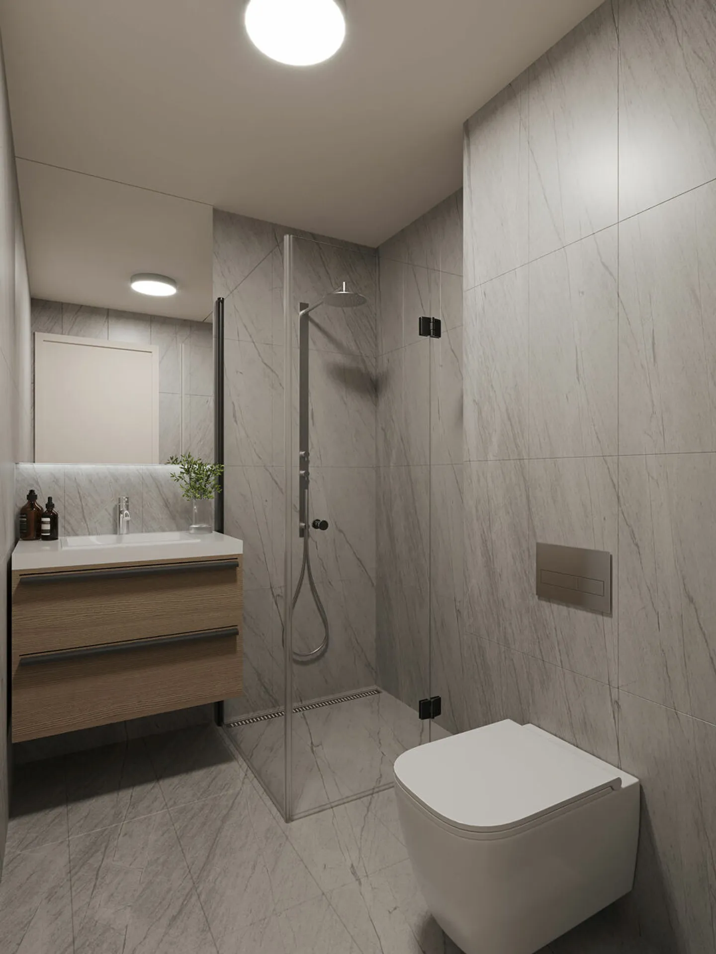 Duplex nuovi 4,5 stanze - al piano giardino - Foto 8 di 10