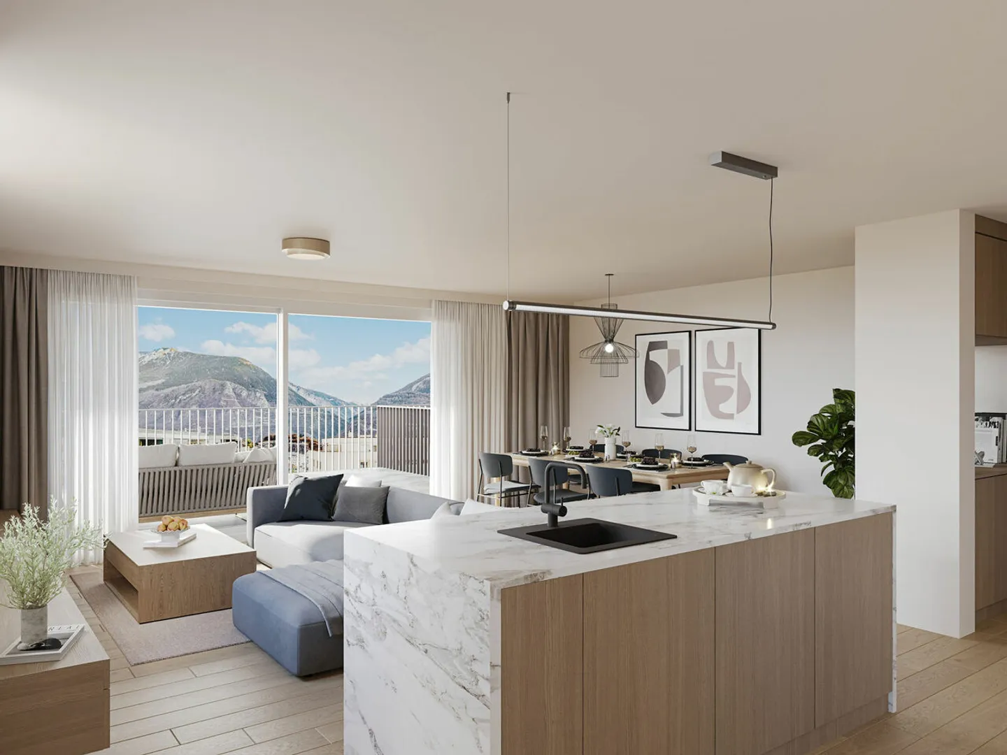 Attici duplex - Luce, altezza e vista - Foto 2 di 15