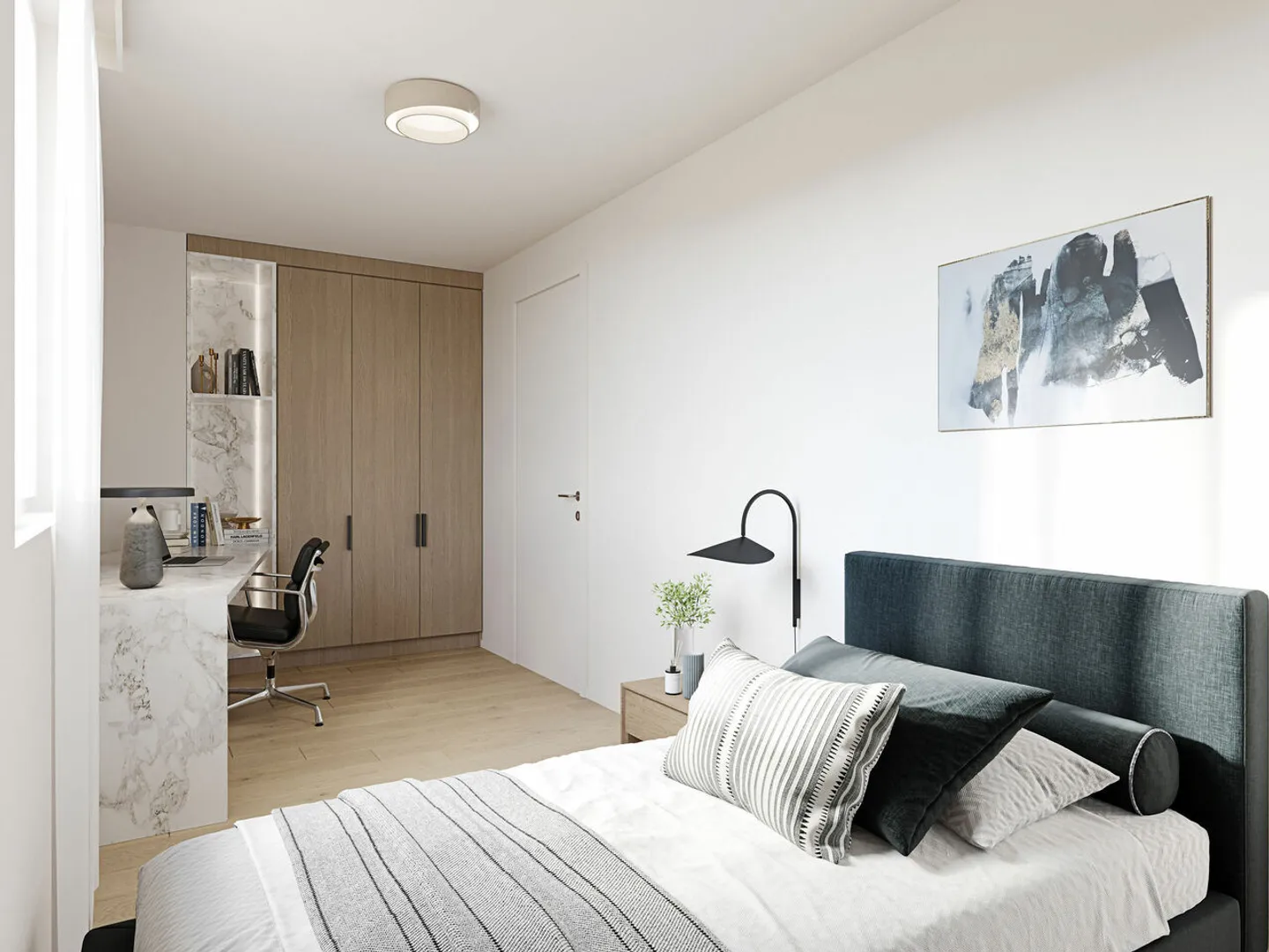 Duplex nuovi 4,5 stanze - al piano giardino - Foto 4 di 10