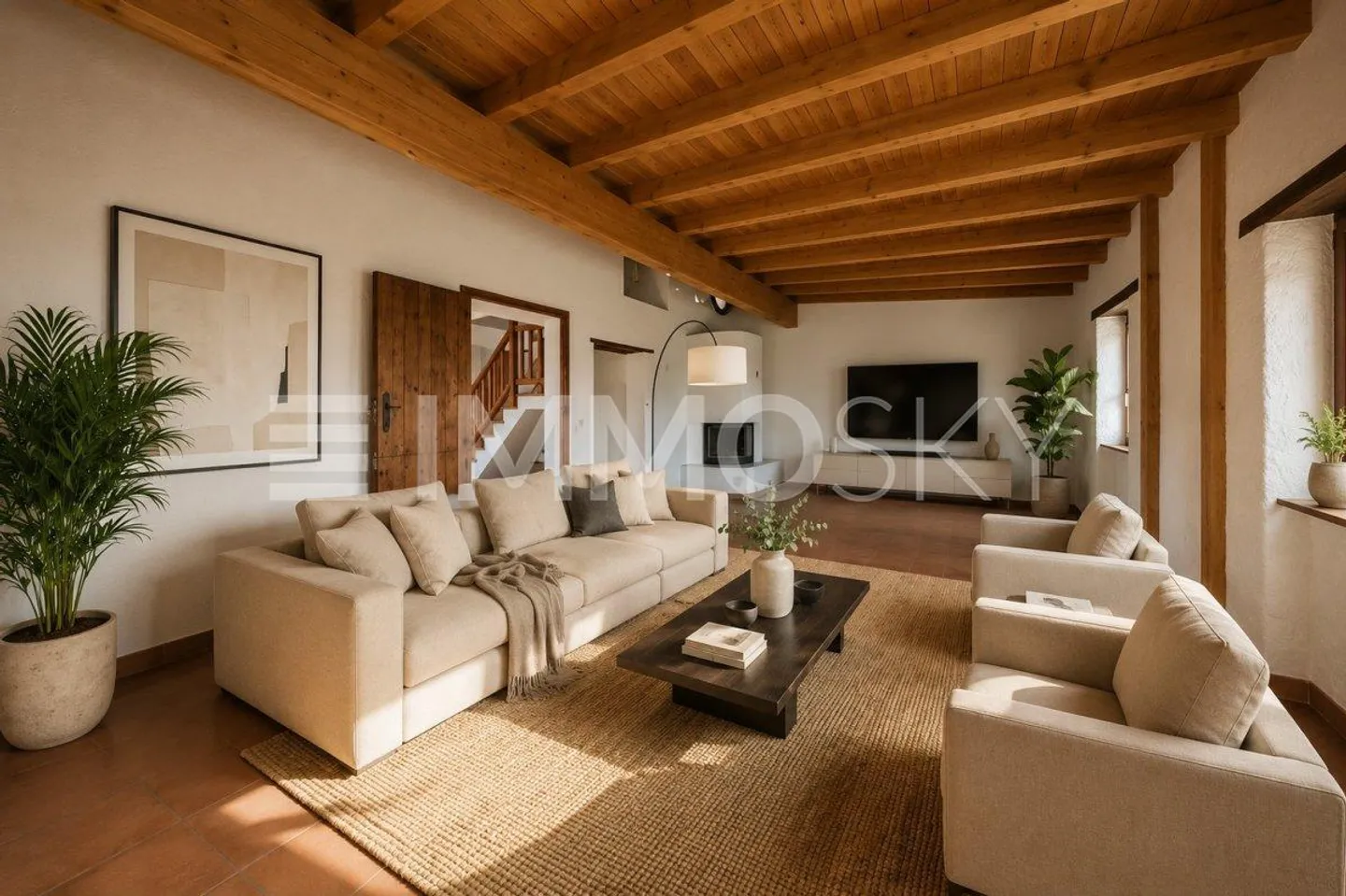 Casa in affitto con 2 appartamenti a Miège (REN ca. 4%) - Foto 1 di 5