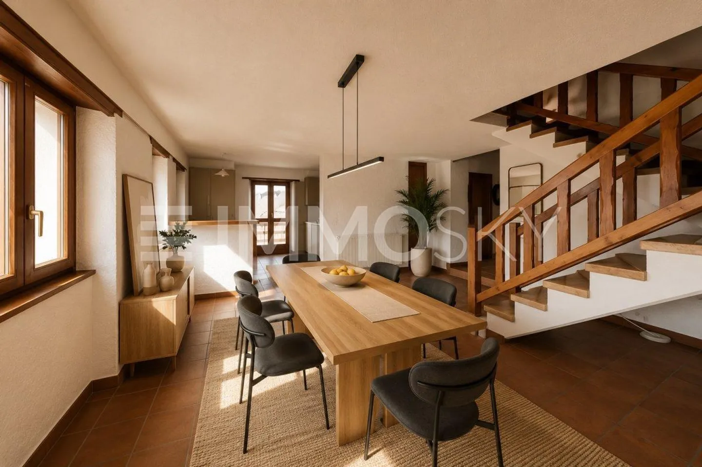 Casa in affitto con 2 appartamenti a Miège (REN ca. 4%) - Foto 2 di 5