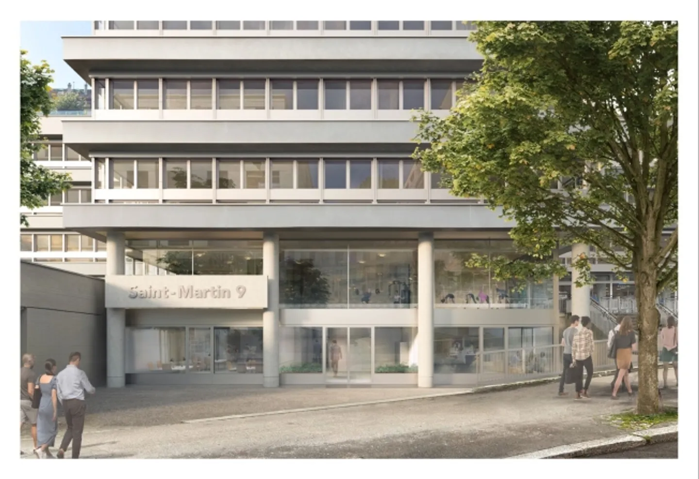 Renoviertes Büro von 136m2 - Stadtzentrum von Lausanne - Foto 6 von 6