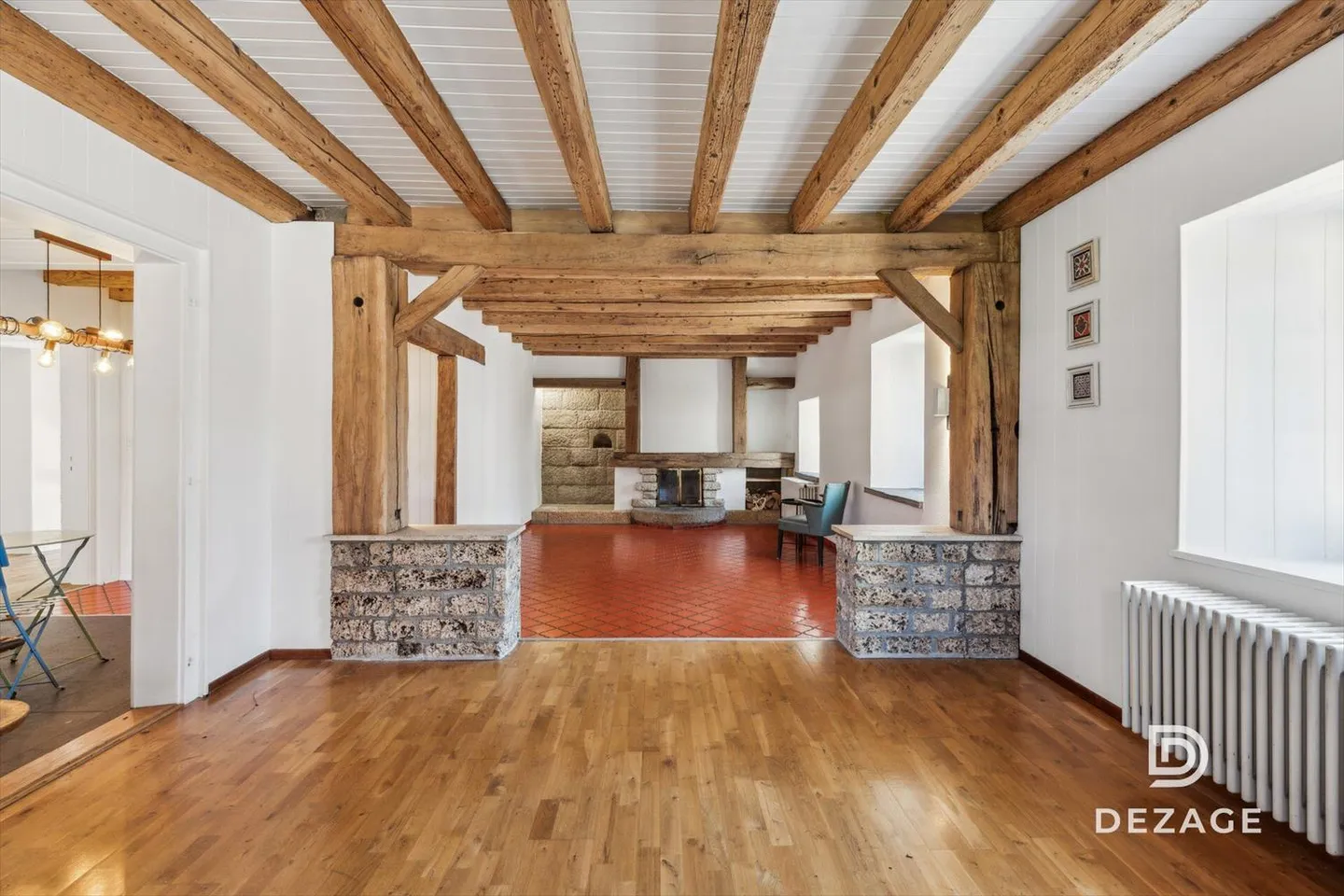 Maison de caractère, grande parcelle, charme ancien et fort potentiel ! - Photo 4 sur 13