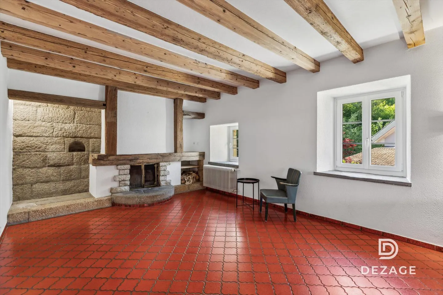 Maison de caractère, grande parcelle, charme ancien et fort potentiel ! - Photo 6 sur 13