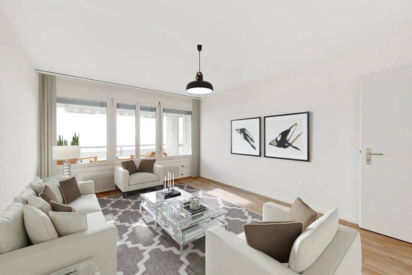 Geräumige Wohnung in Neuchâtel - Foto 1 von 9
