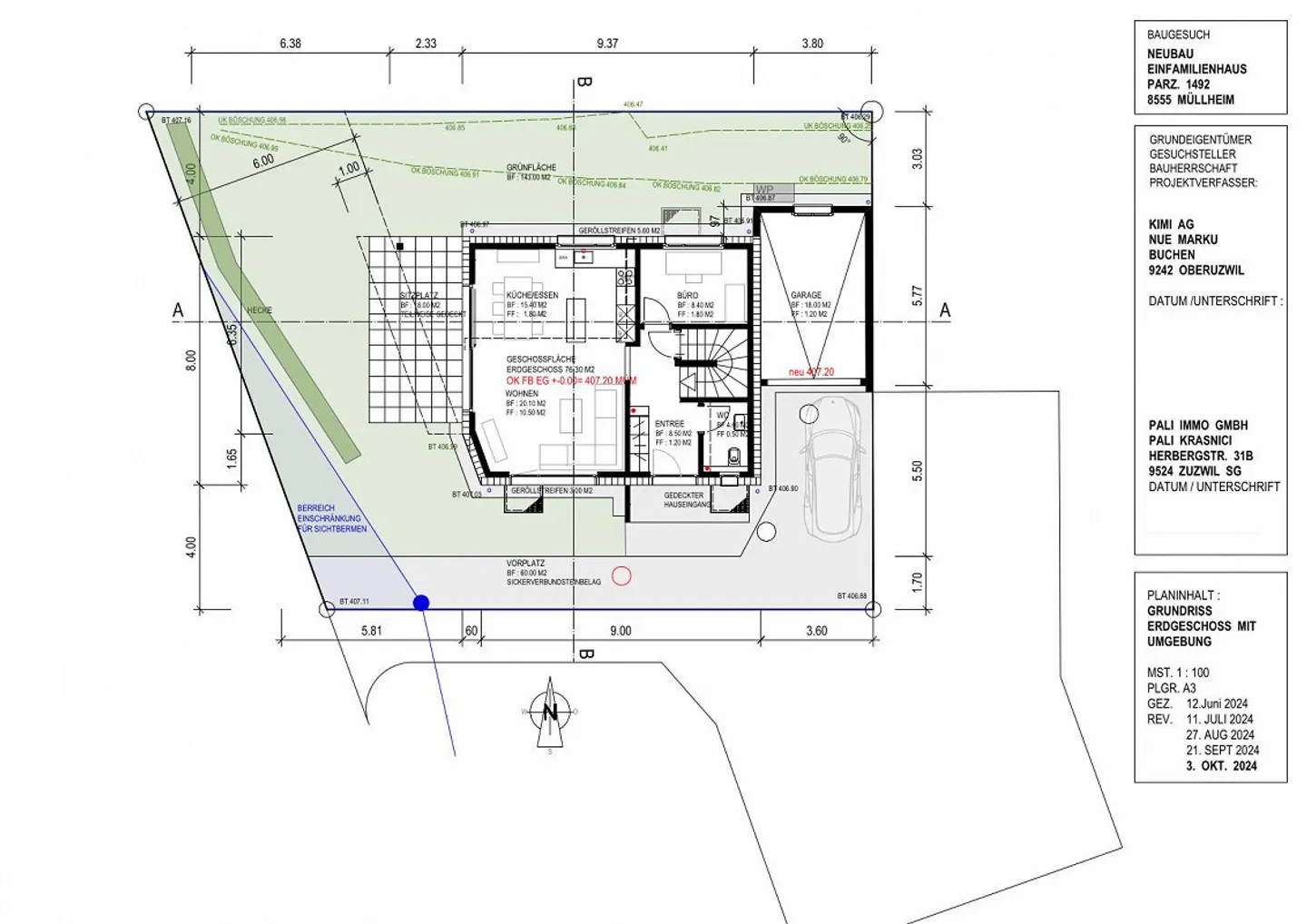 Modern 5.5-Room Single-Family House in Müllheim - New Construction 2025 - Photo 20 of 21
