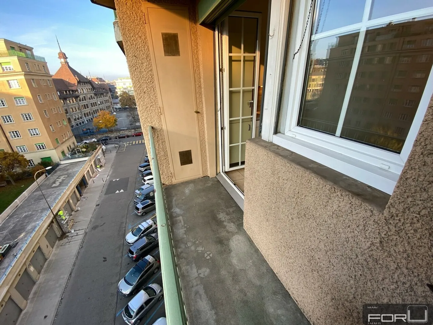Sehr schöne 5,5-Zimmer-Wohnung mit freiem Blick und Balkonen in Sécheron - Foto 10 von 12