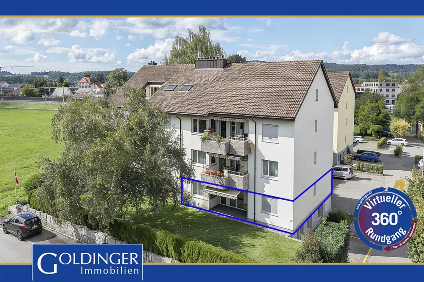 Appartement Charmant avec Terrasse - Photo 1 sur 7