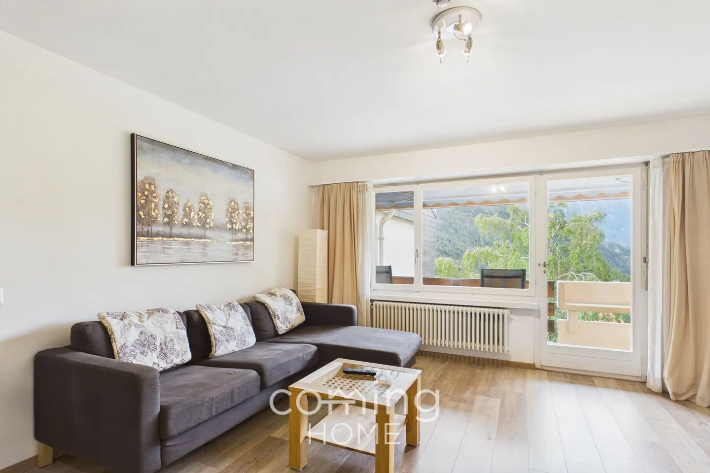 Appartamento duplex 2.5 locali con balcone e vista montagna a Mörel in vendita - Foto 3 di 13
