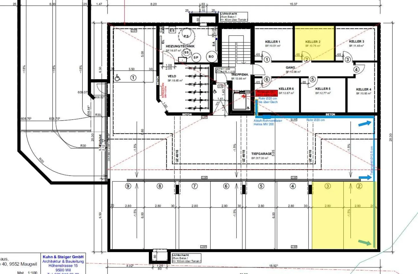For rent 3½ room new apartment in Maugwil / tax community Wil! - Photo 3 of 7