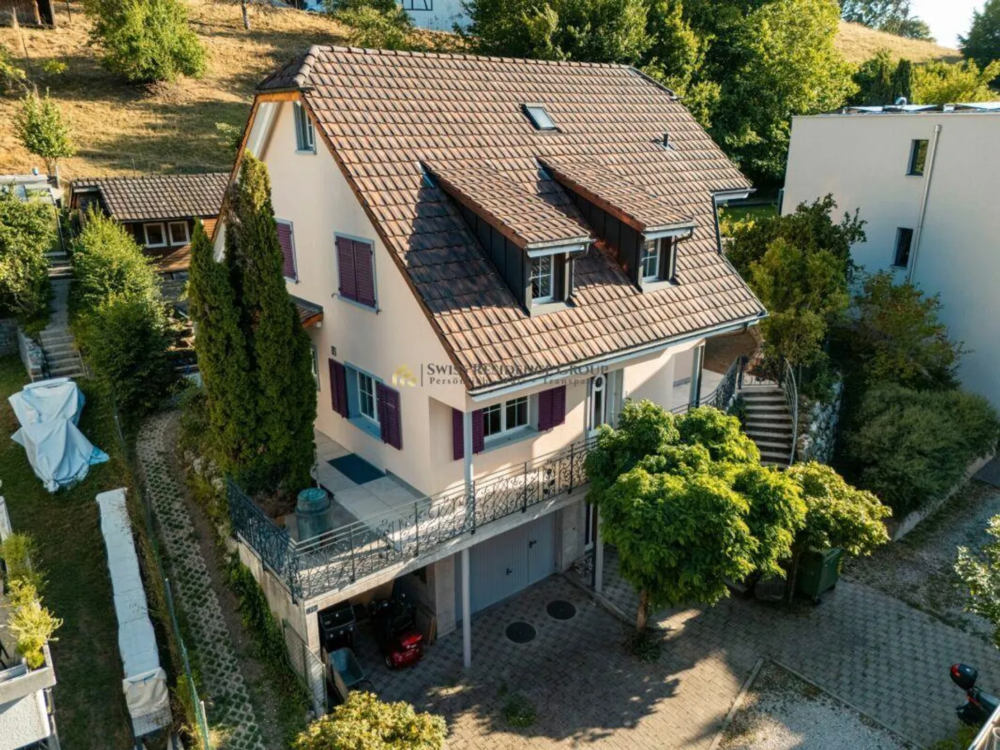Maison individuelle spacieuse de 6,5 pièces avec jardin de rêve à Wettingen - Photo 20 sur 26