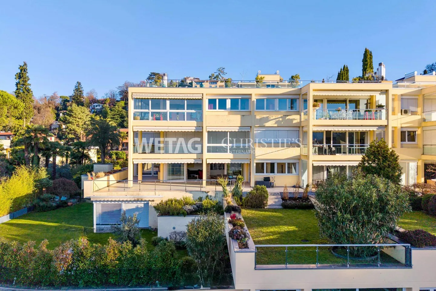 Montagnola: Apartment with private garden & open lake view for sale, also available as a second home - Photo 13 of 13