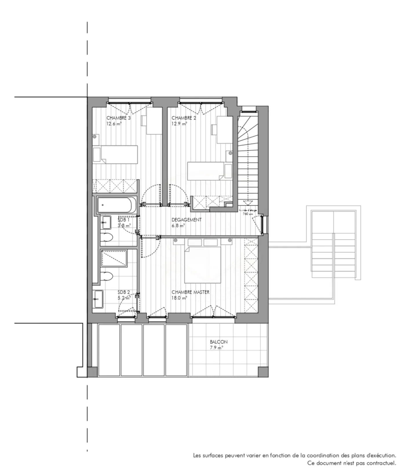 Stepped house for sale - Photo 12 of 12