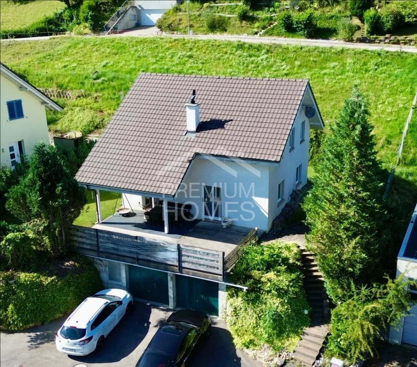 Idillio familiare con vista lontana e riserva di terreno edificabile - Foto 10 di 12