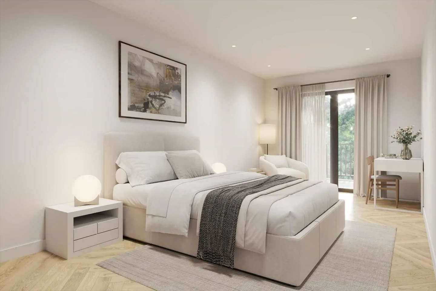 Appartement de 4.5 pièces avec jardin - Photo 5 sur 6