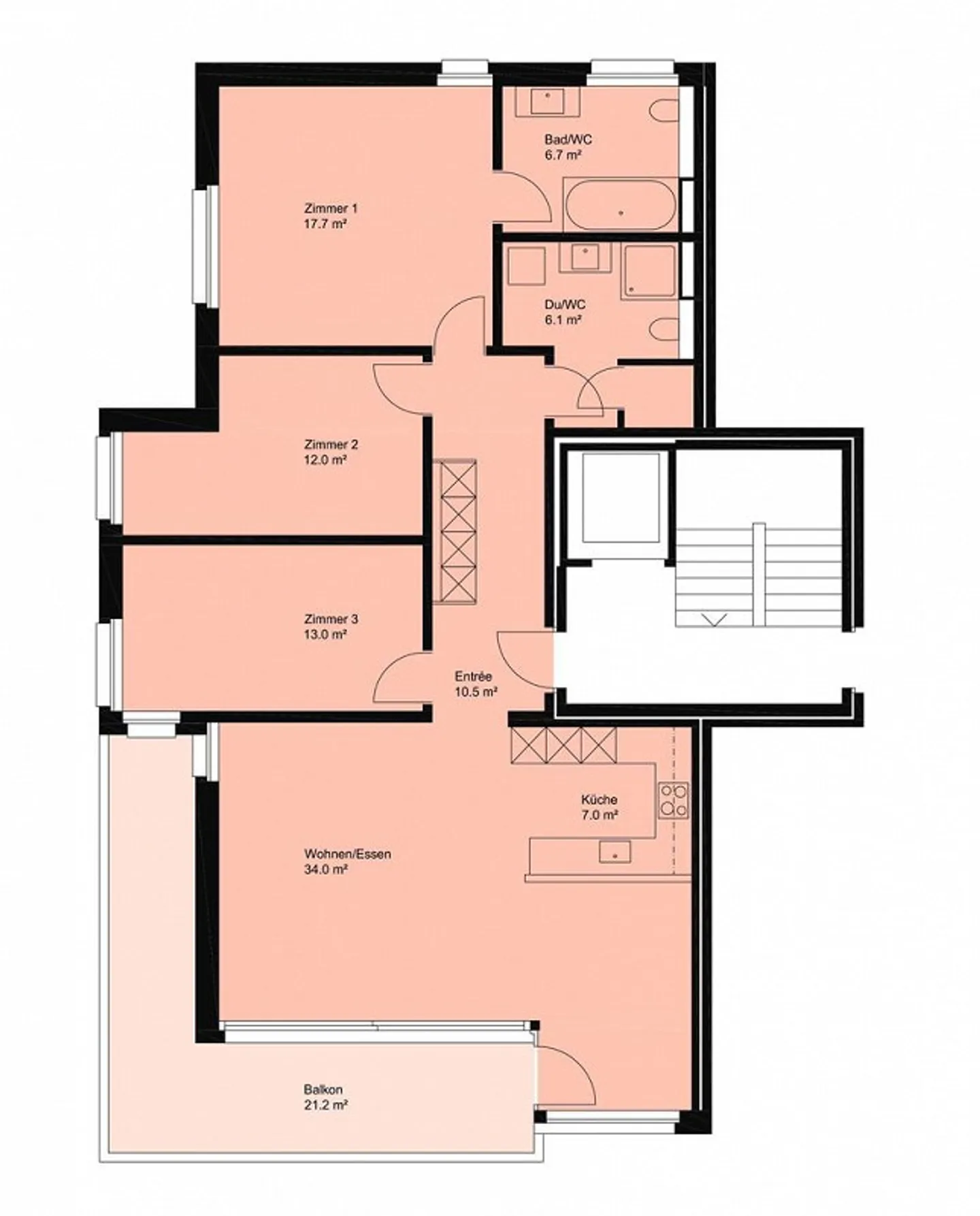 Komfortabel wohnen am Fusse des Pilatus - Foto 2 von 9