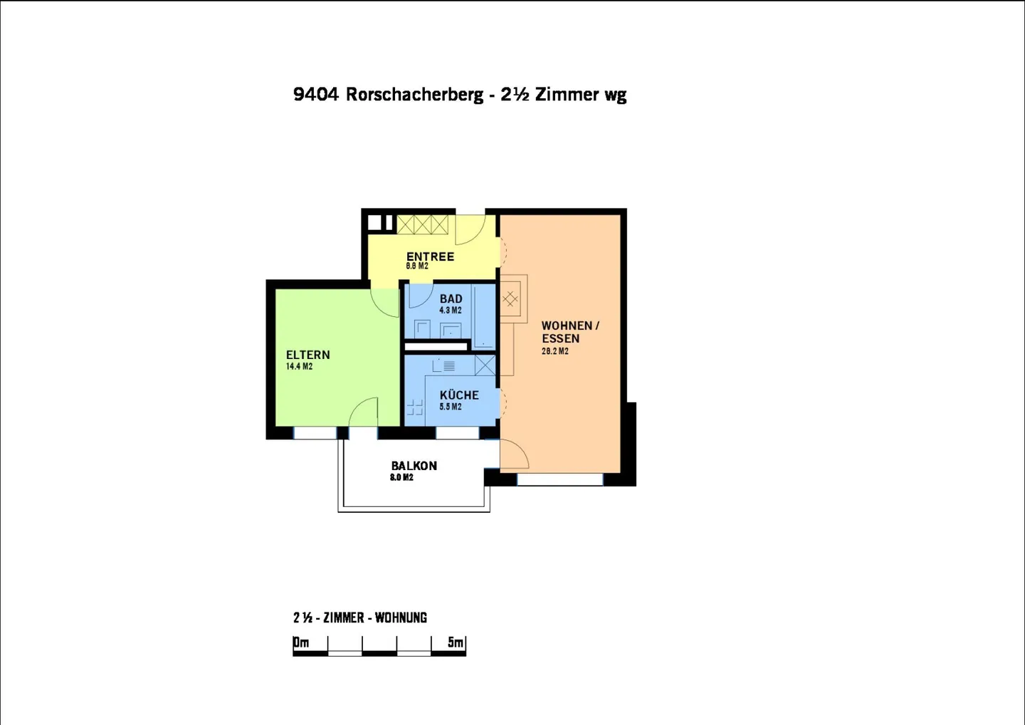 Appartamento soleggiato e luminoso con bel balcone - Foto 3 di 8