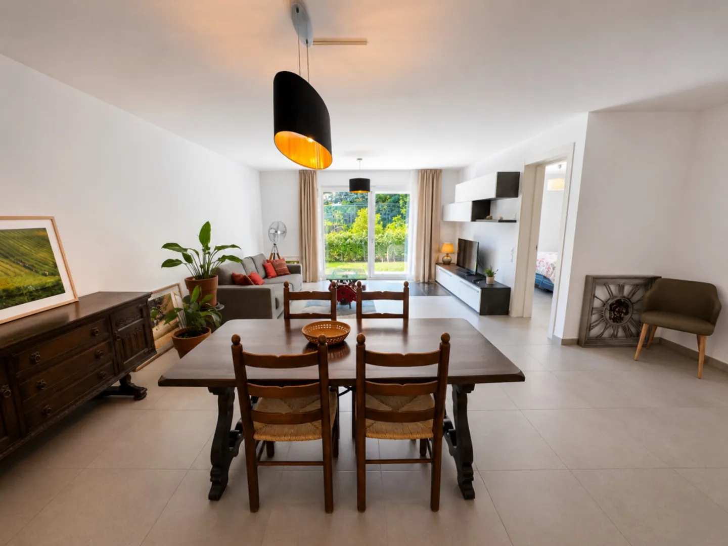 Appartamento giardino attraente di 2,5 locali a Manno - comfort moderno - Foto 1 di 19