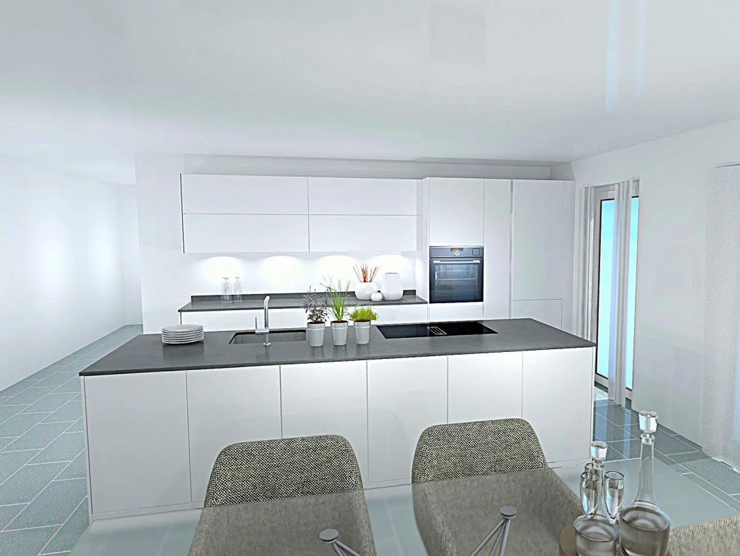 Appartamento attico di 4,5 stanze con bella vista - Foto 4 di 6