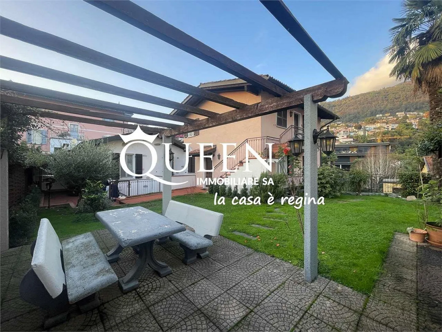 Vacallo: Duplexwohnung 4.5 Zimmer, 140 m², Garten, ruhige Lage - Foto 3 von 13