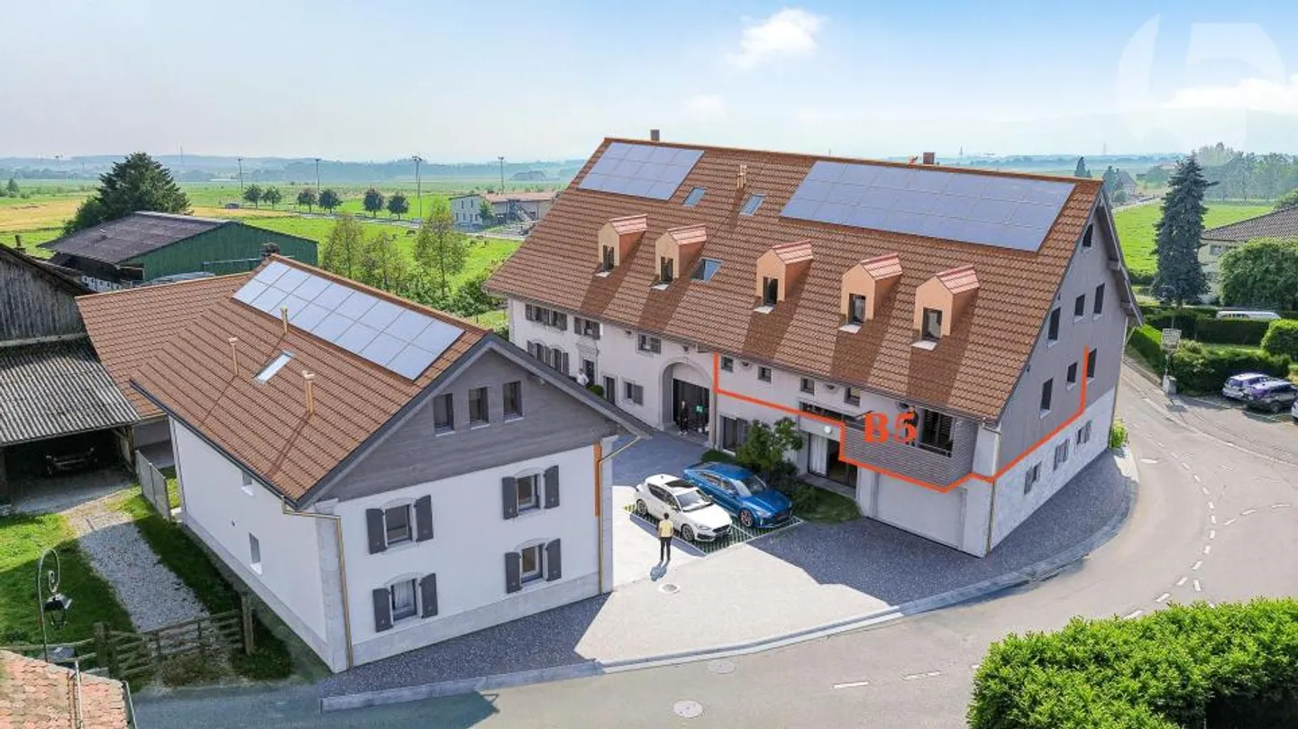 Villars-le-Terroir, Cantiere in Corso: Ampio appartamento di 3,5 locali con 89 m2 e balcone - Unità B5 - Foto 2 di 10