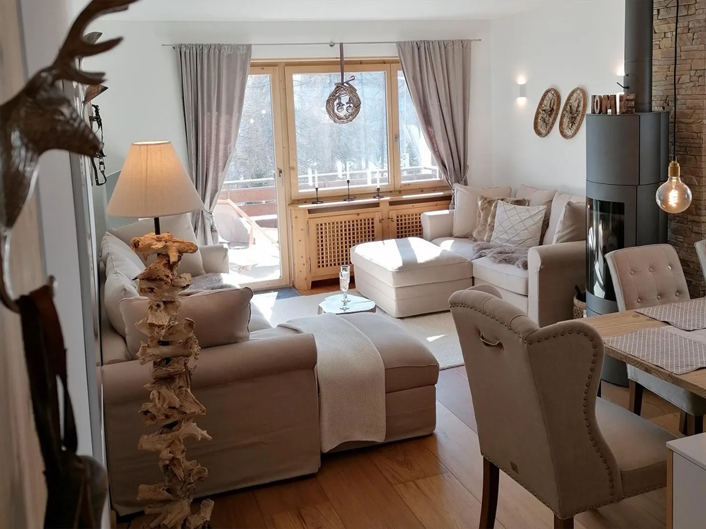 Stilvolles Ferienapartment in St. Moritz - Foto 4 von 22