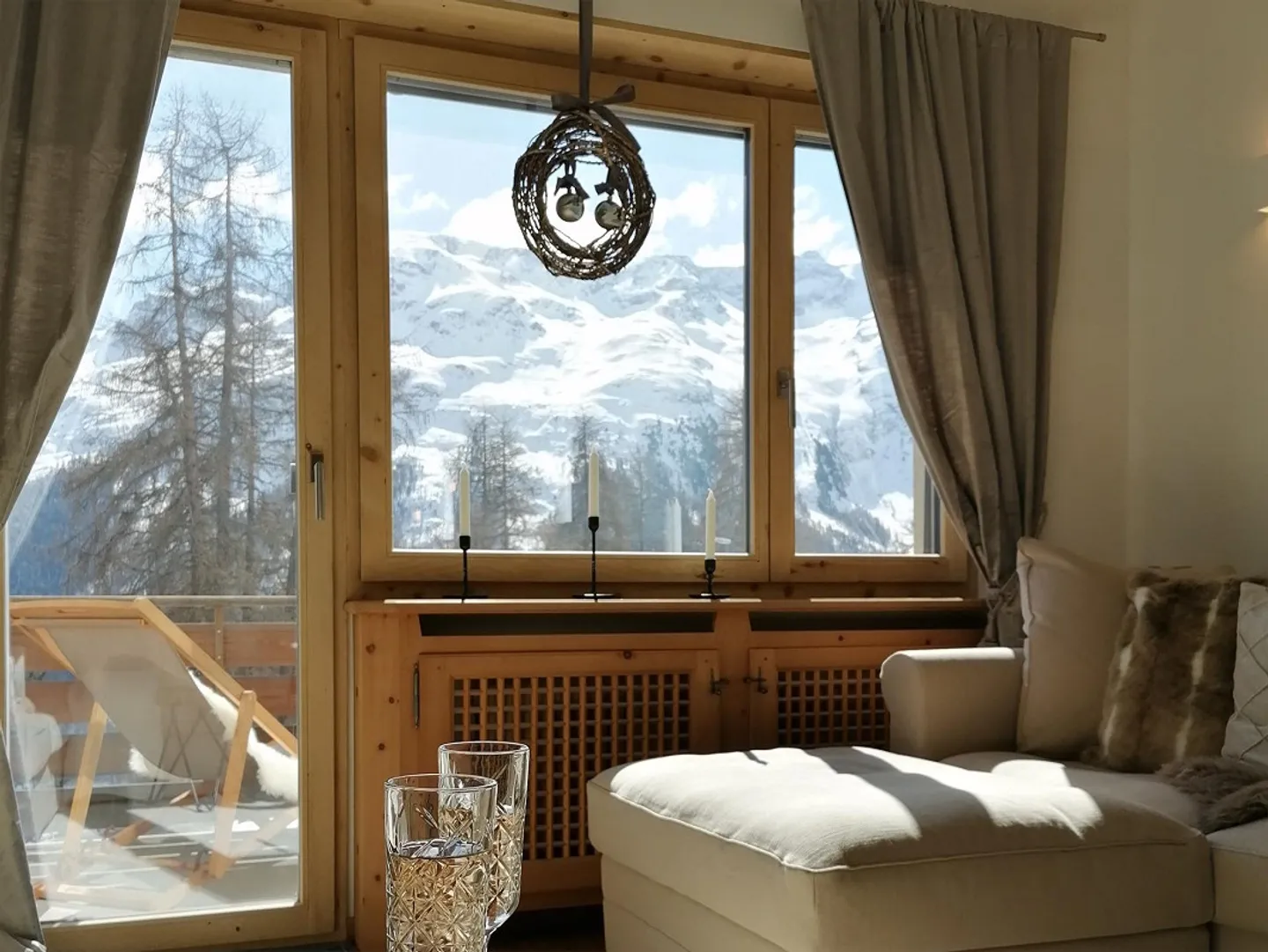 Stilvolles Ferienapartment in St. Moritz - Foto 7 von 22