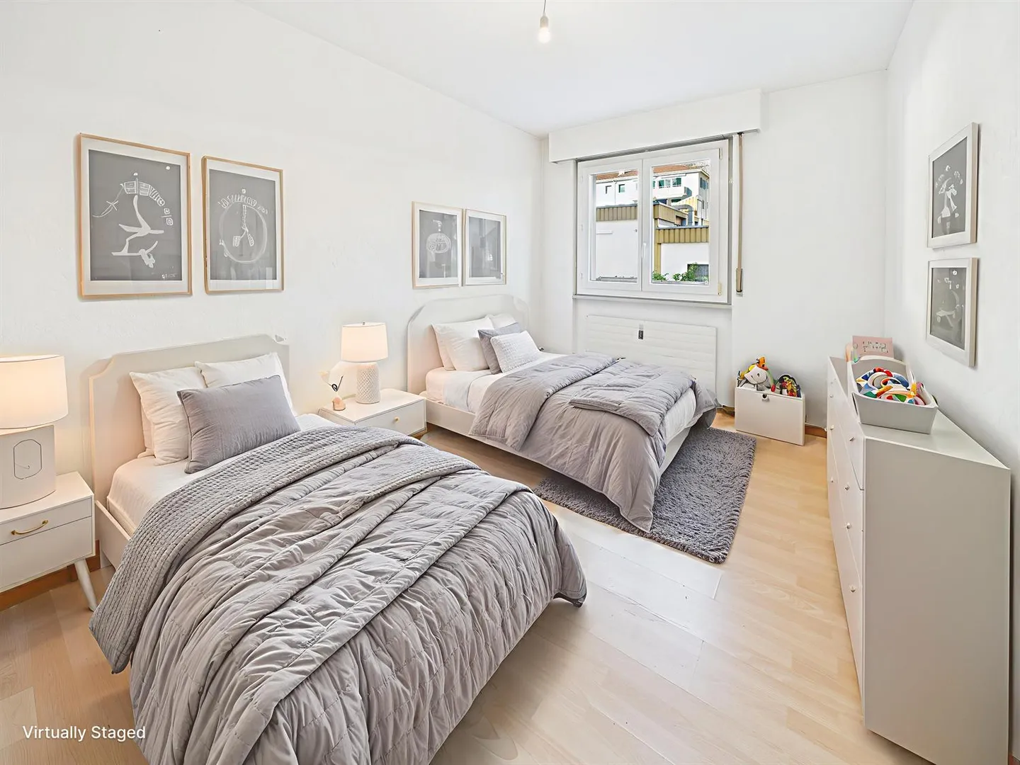 Charmanter Apartment mit 3.5 Zimmern in Fully mit herrlicher Aussicht - Foto 5 von 12