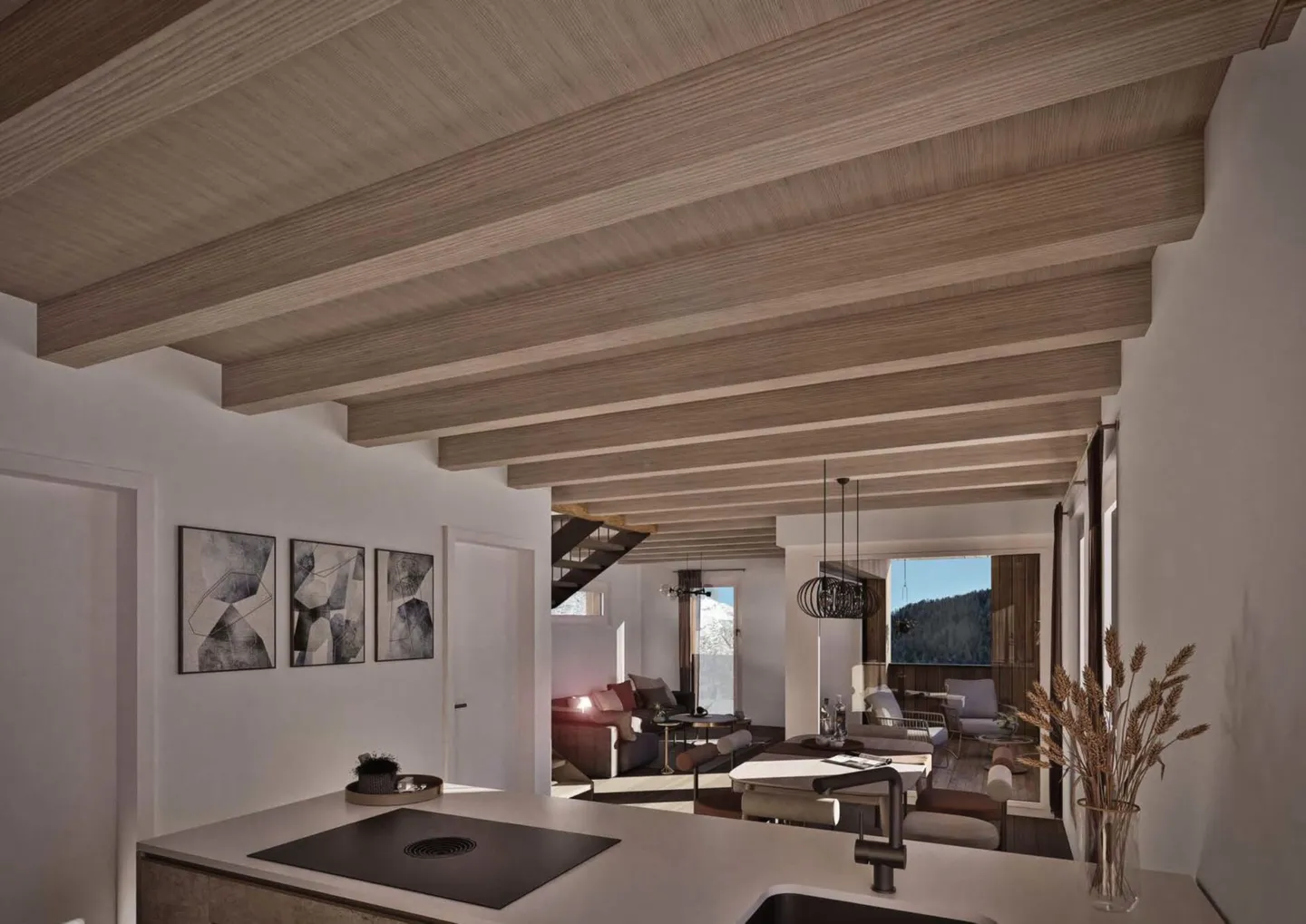 Dreamlike Maisonette Apartment "Pöschtli" by the Church in the Village Center - Photo 6 of 8