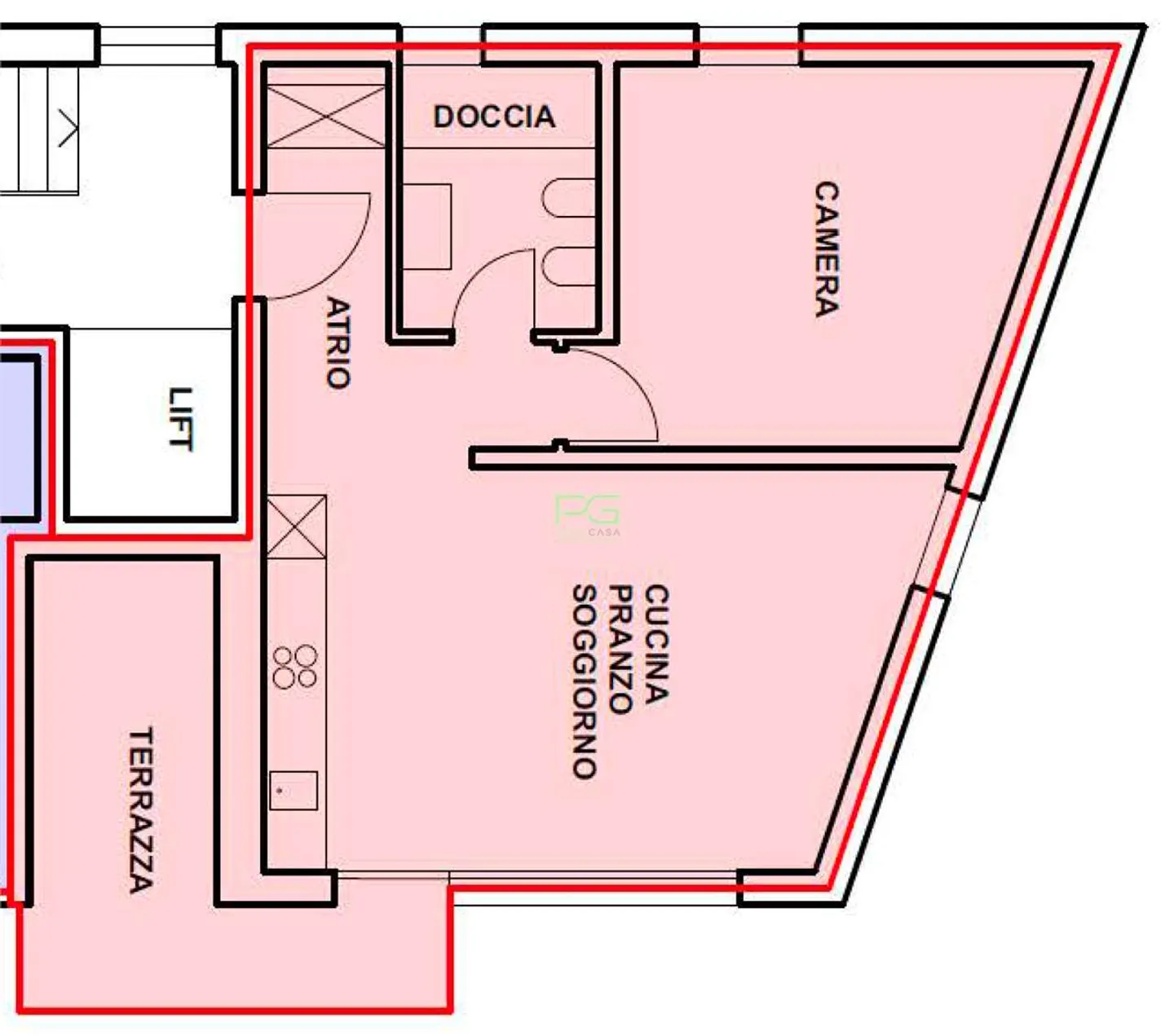 2.5-room apartment with garden - Photo 6 of 6